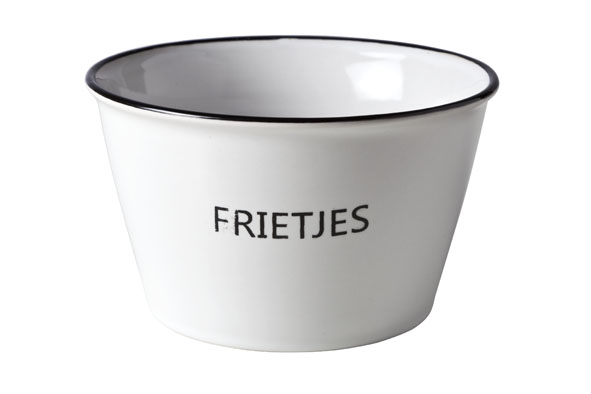 Schüssel "Frietjes" - D13xH7,5cm